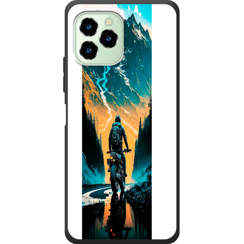 Чехол со стразами Oukitel C21 Pro 