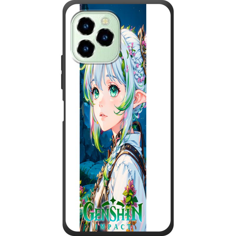 Чехол со стразами Oukitel C21 Pro Нахіда Genshin