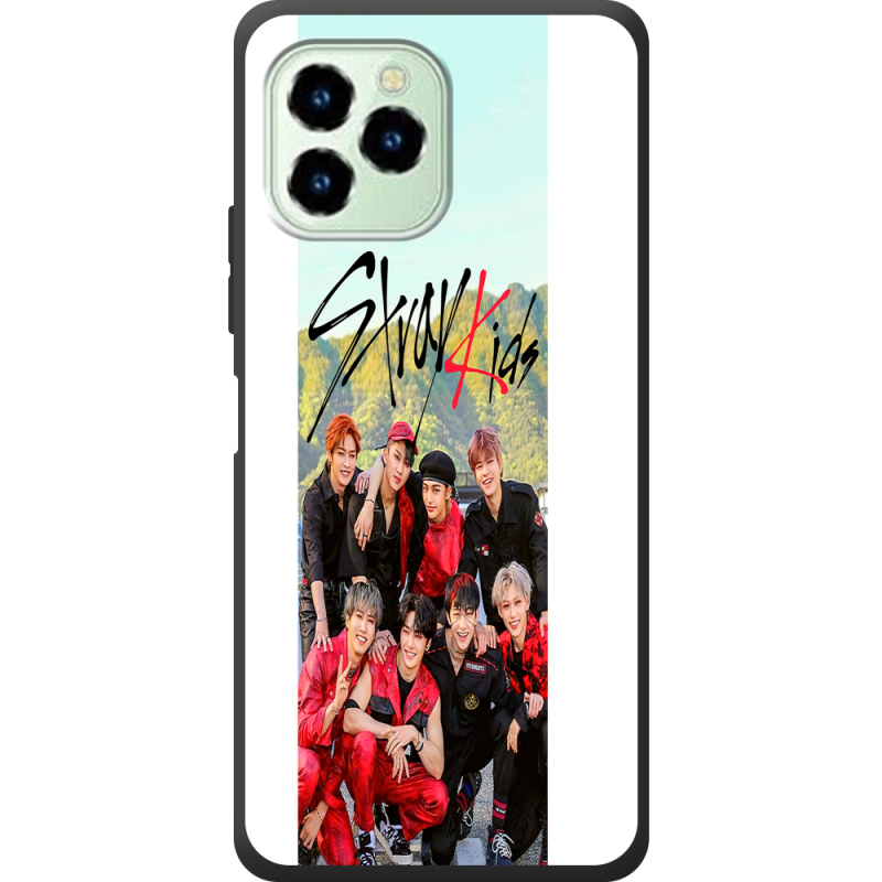 Чехол со стразами Oukitel C21 Pro Stray Kids Boy Band