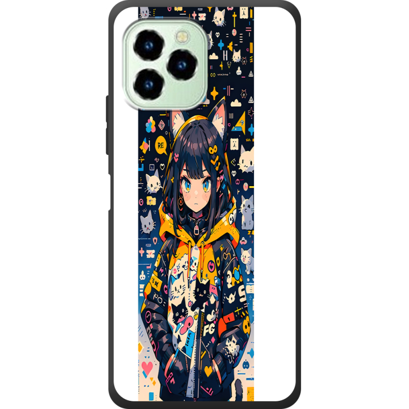 Чехол со стразами Oukitel C21 Pro 