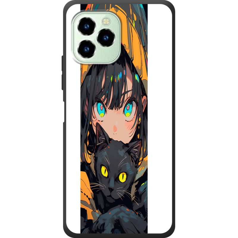 Чехол со стразами Oukitel C21 Pro 