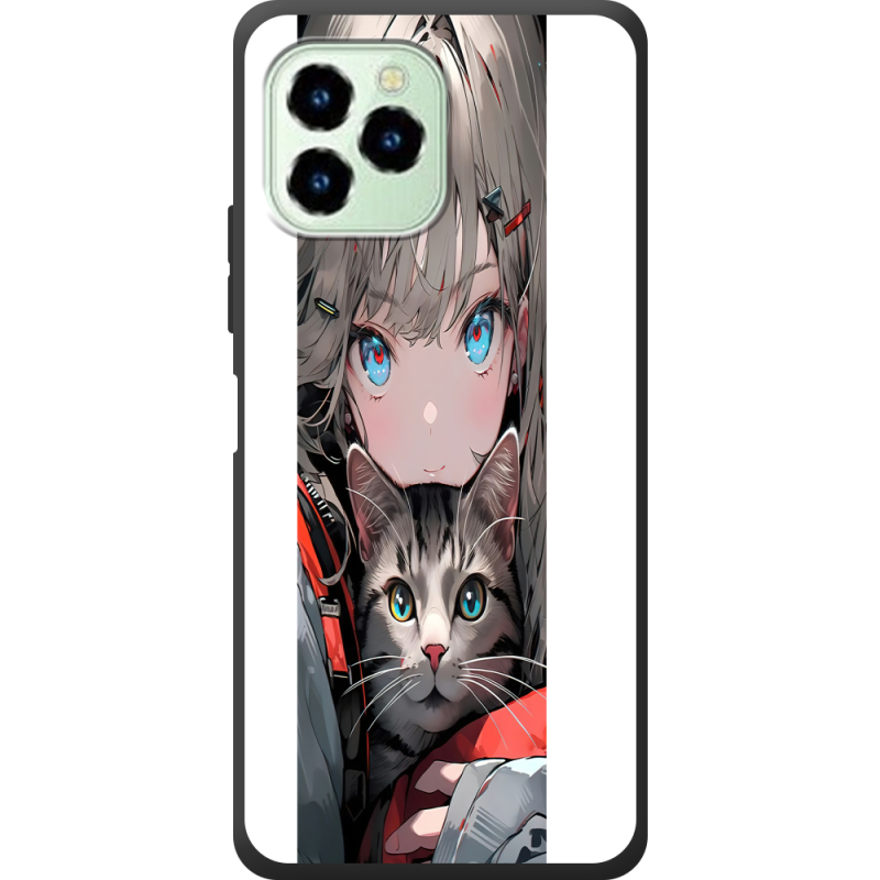 Чехол со стразами Oukitel C21 Pro 