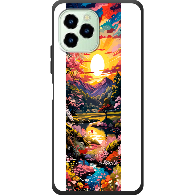 Чехол со стразами Oukitel C21 Pro 