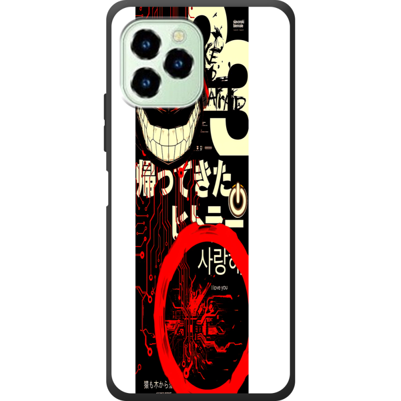 Чехол со стразами Oukitel C21 Pro 