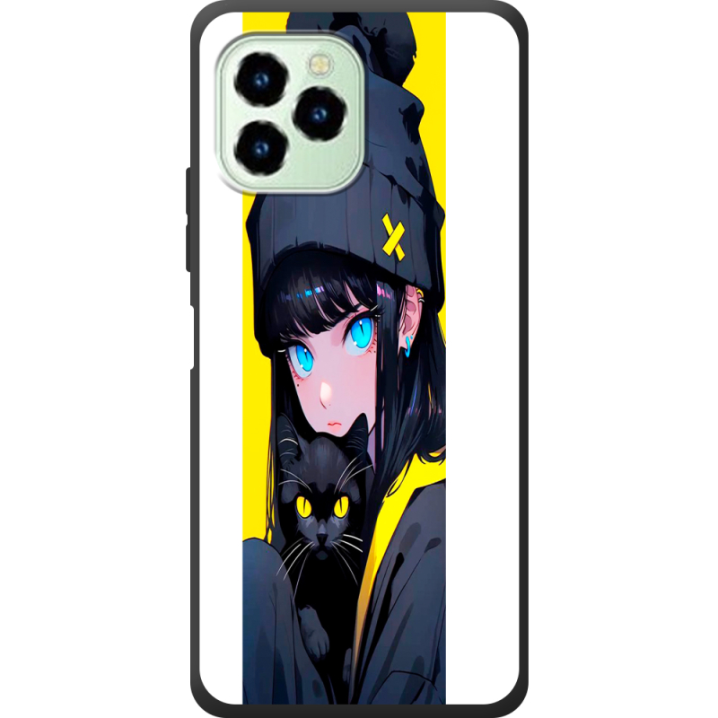 Чехол со стразами Oukitel C21 Pro 