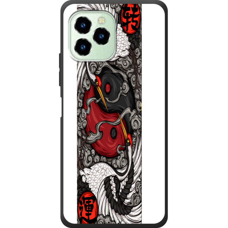 Чехол со стразами Oukitel C21 Pro 