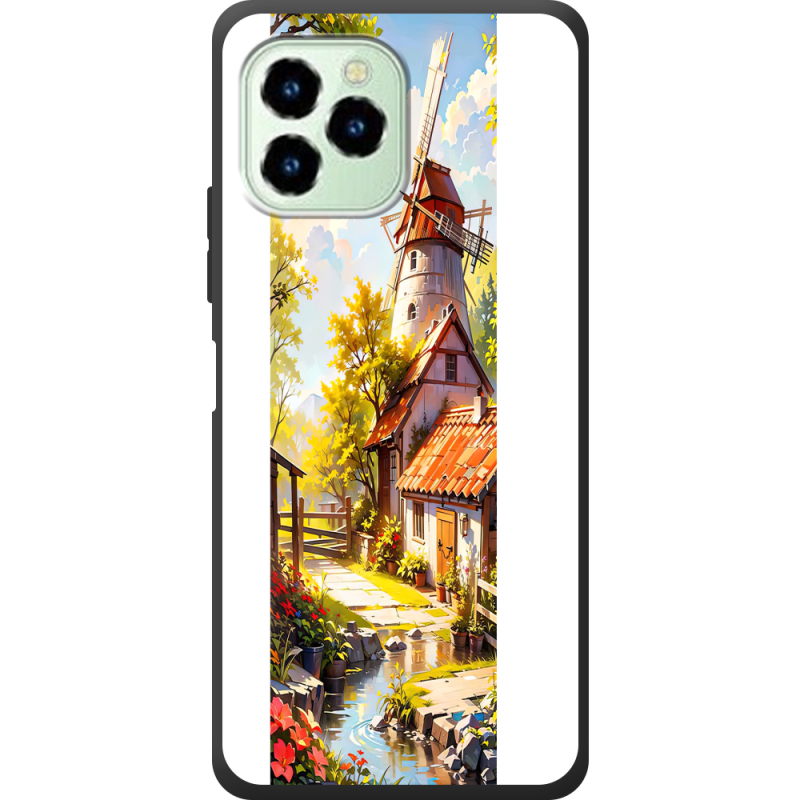 Чехол со стразами Oukitel C21 Pro 