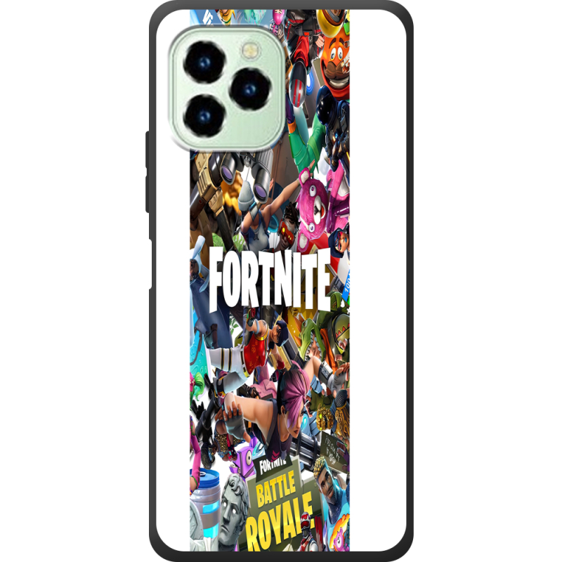 Чехол со стразами Oukitel C21 Pro 