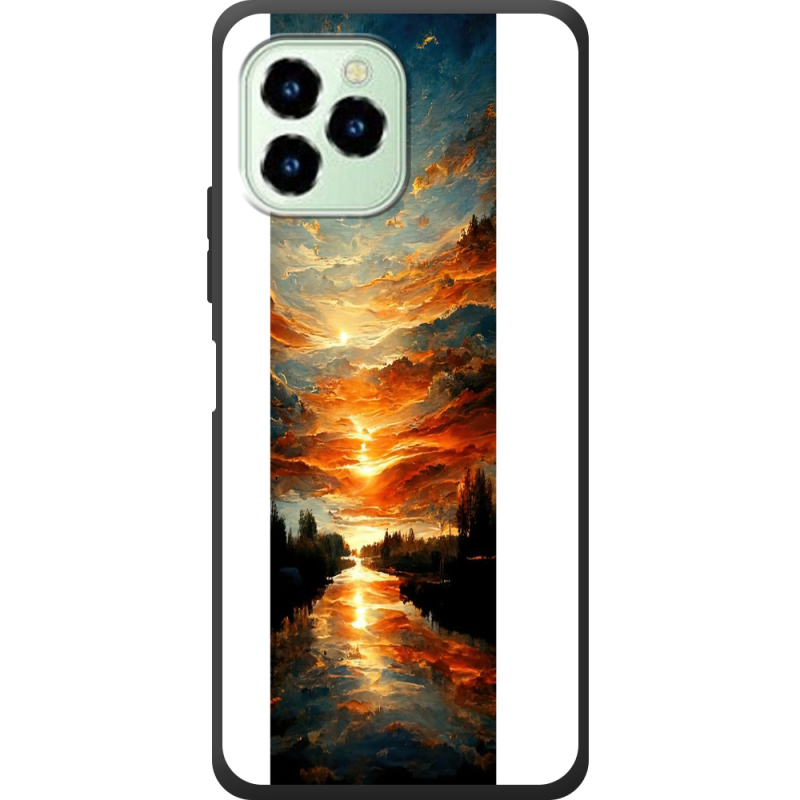 Чехол со стразами Oukitel C21 Pro 