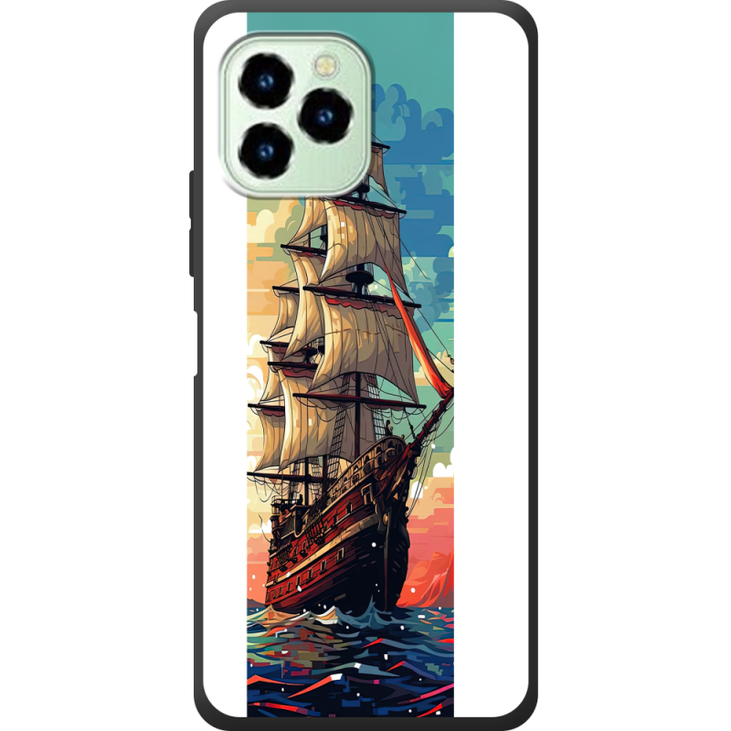 Чехол со стразами Oukitel C21 Pro 