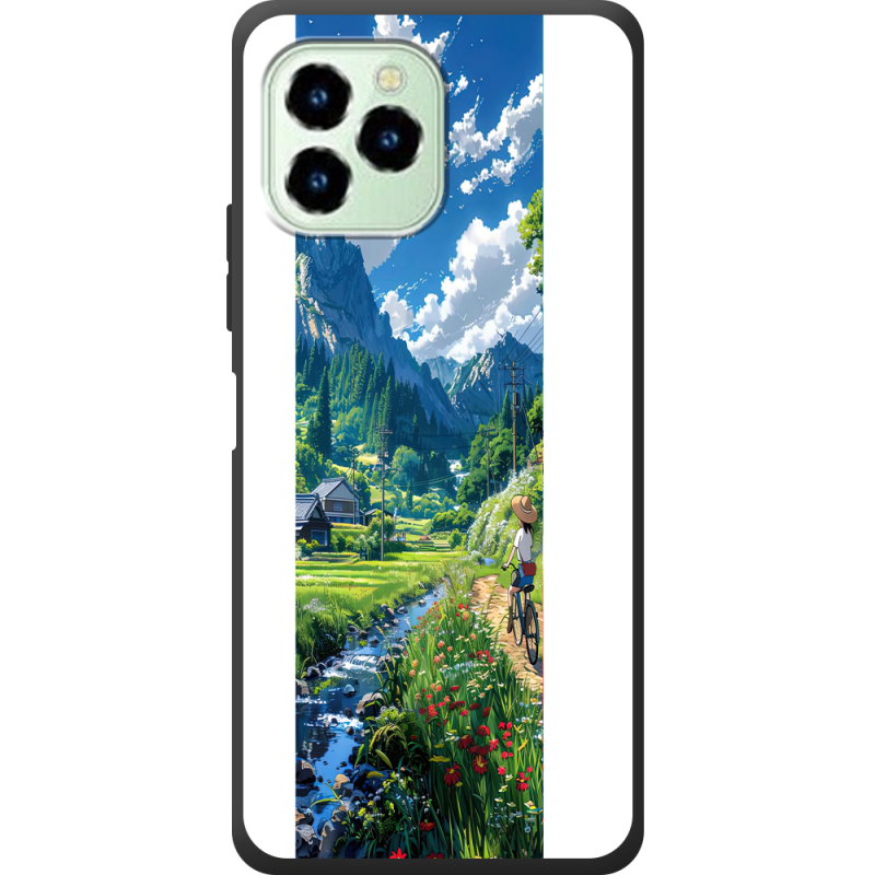 Чехол со стразами Oukitel C21 Pro 