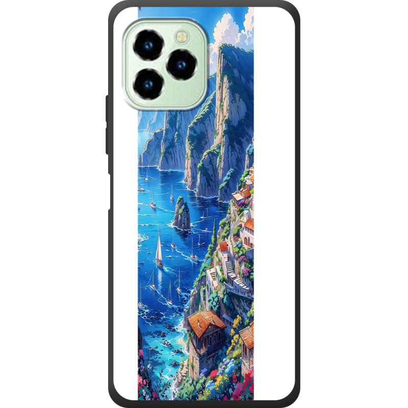 Чехол со стразами Oukitel C21 Pro 