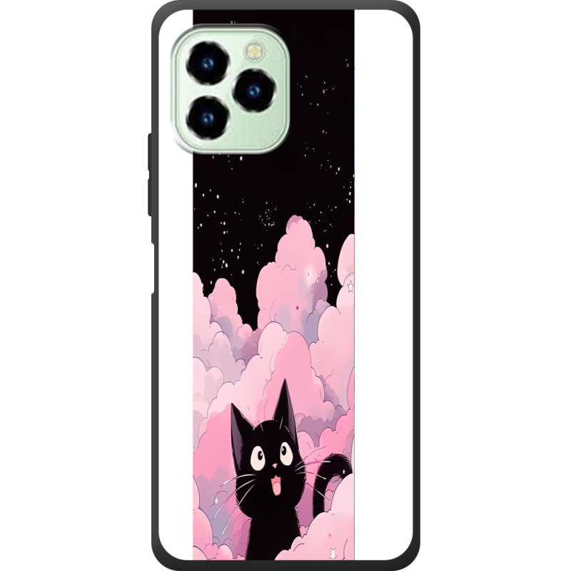 Чехол со стразами Oukitel C21 Pro В рожевих снах