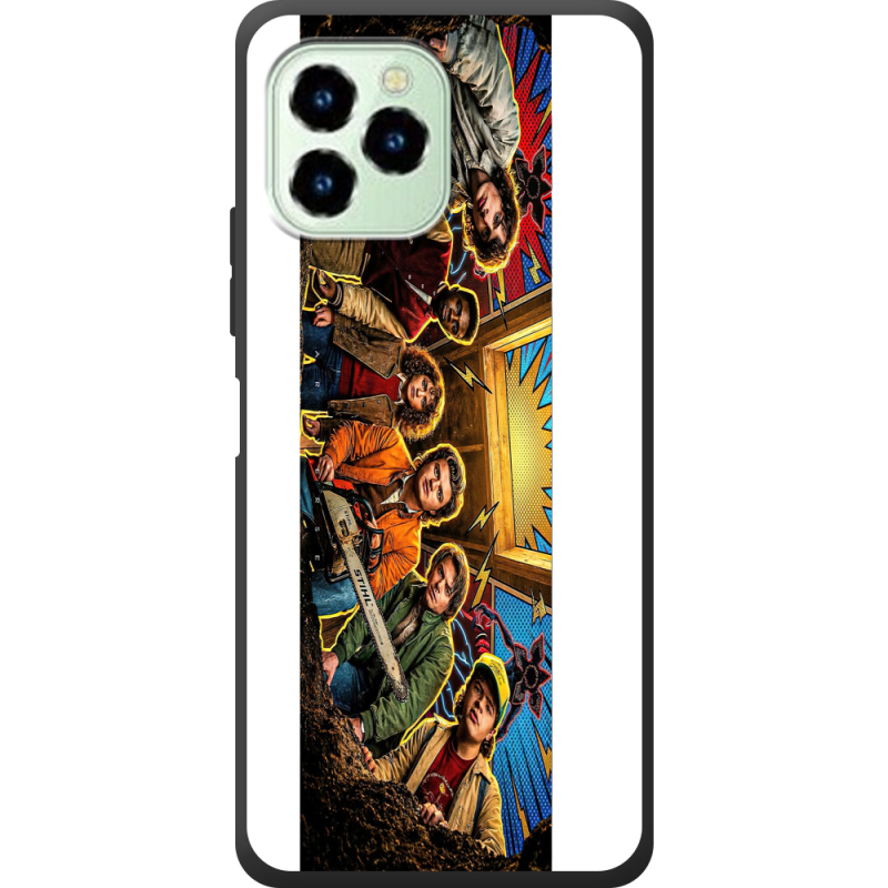 Чехол со стразами Oukitel C21 Pro 