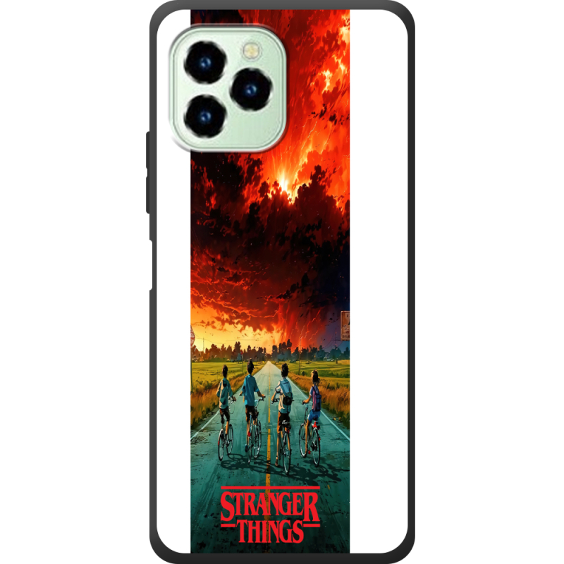 Чехол со стразами Oukitel C21 Pro 