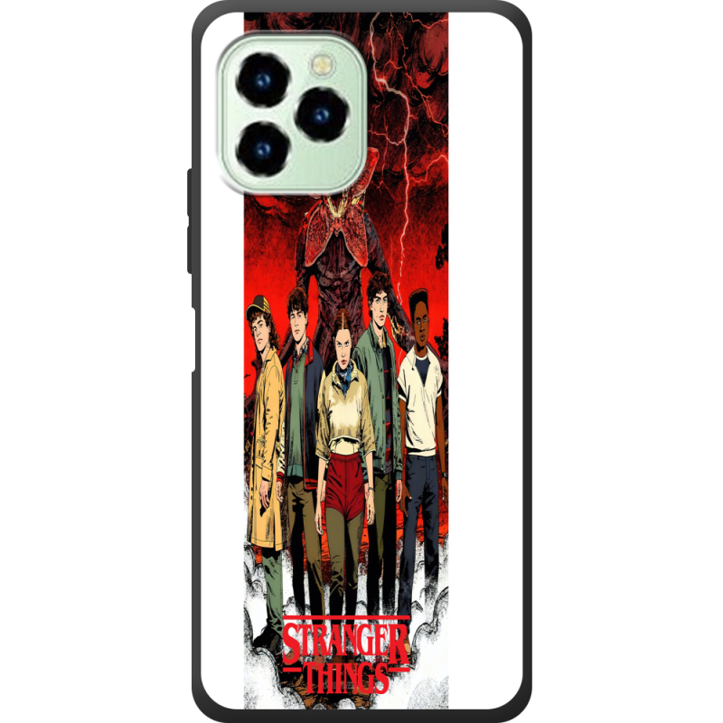 Чехол со стразами Oukitel C21 Pro 