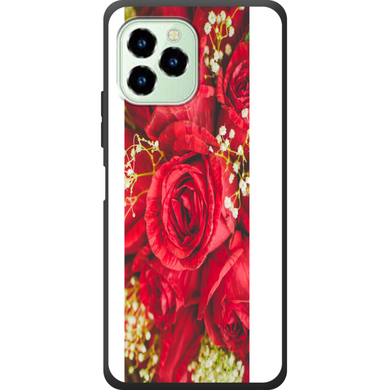 Чехол со стразами Oukitel C21 Pro 