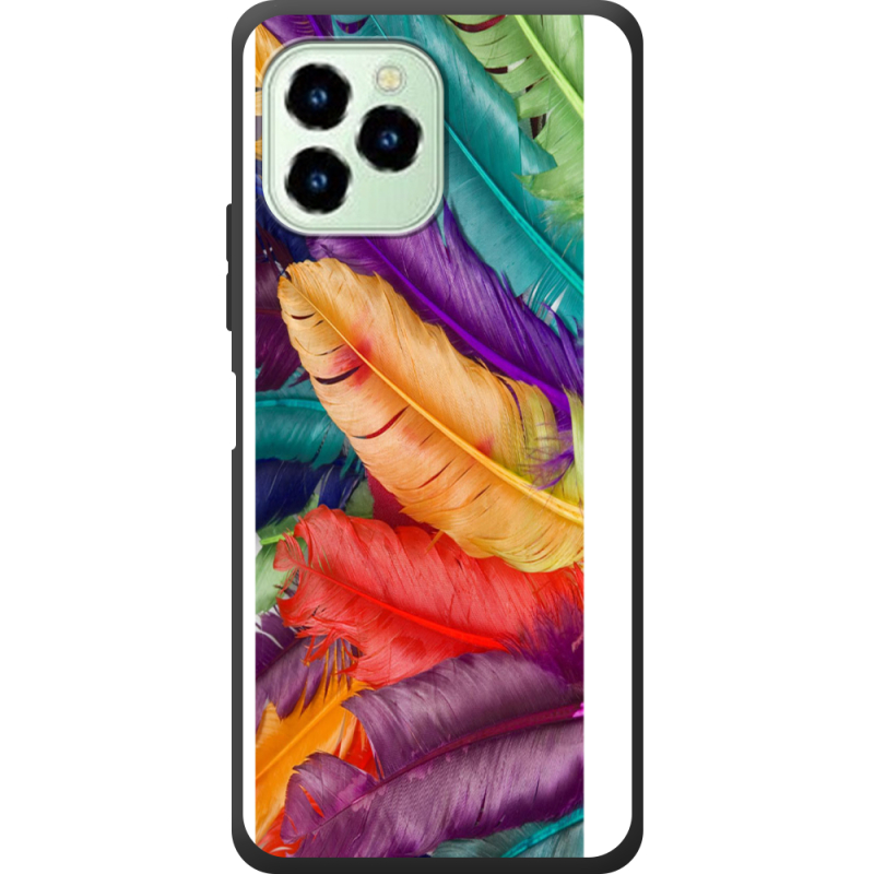 Чехол со стразами Oukitel C21 Pro Colour Joy