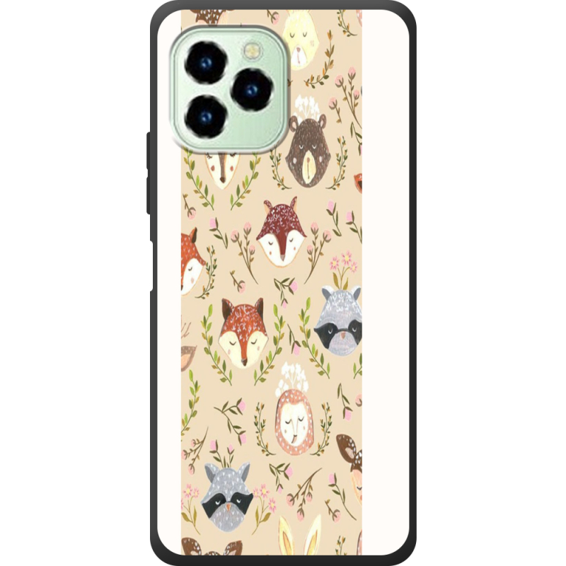 Чехол со стразами Oukitel C21 Pro 