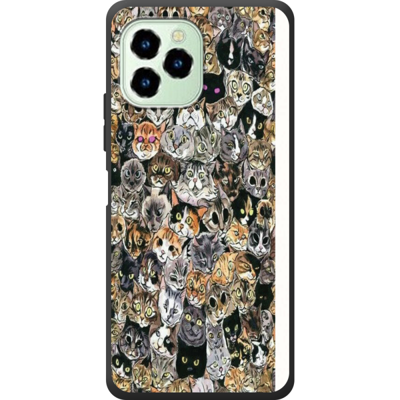 Чехол со стразами Oukitel C21 Pro 