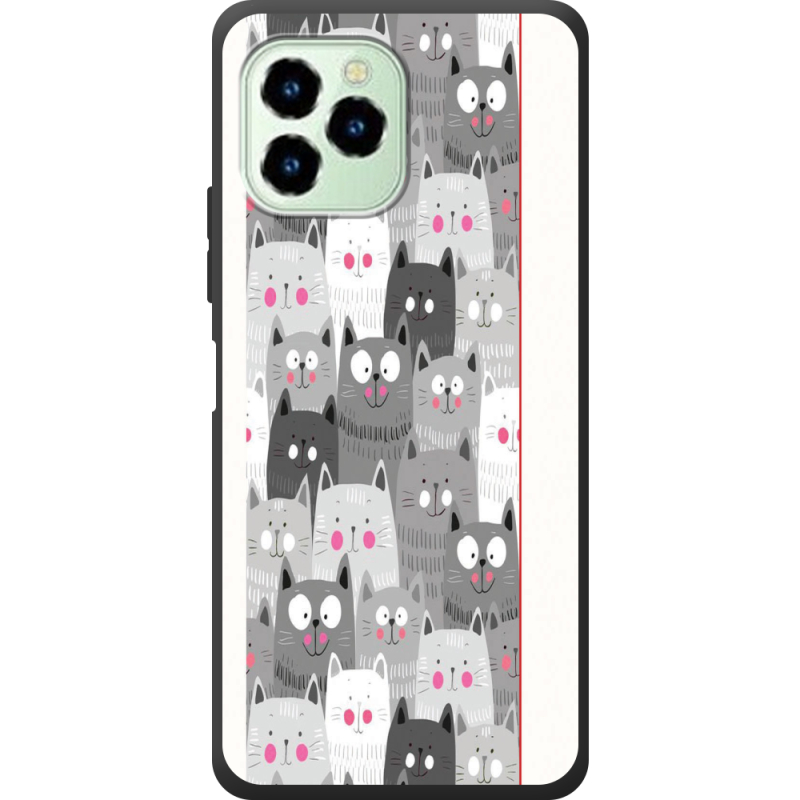 Чехол со стразами Oukitel C21 Pro 