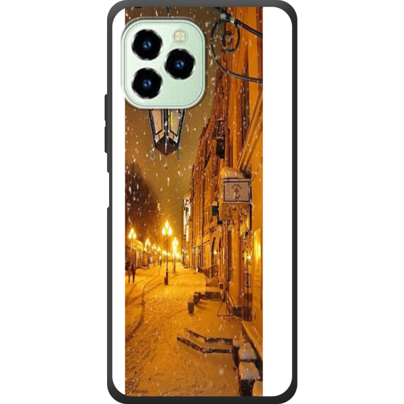 Чехол со стразами Oukitel C21 Pro Night Street