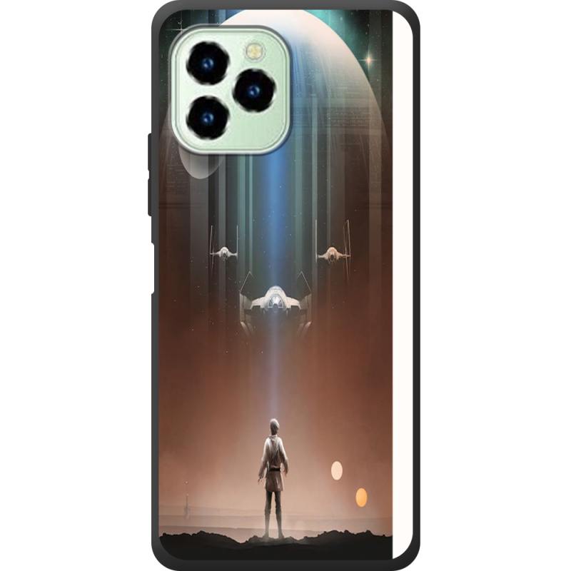 Чехол со стразами Oukitel C21 Pro 