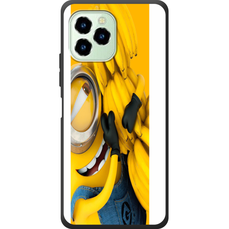 Чехол со стразами Oukitel C21 Pro Миньон Стюарт