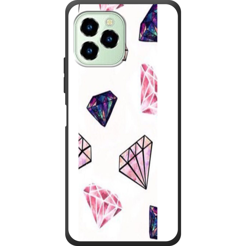 Чехол со стразами Oukitel C21 Pro 