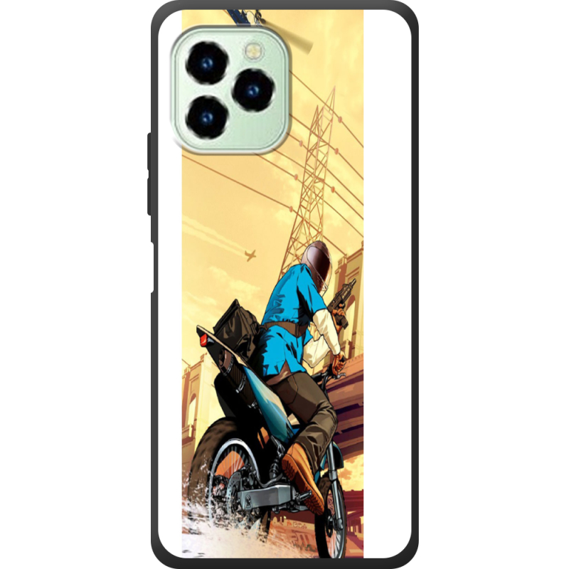 Чехол со стразами Oukitel C21 Pro 