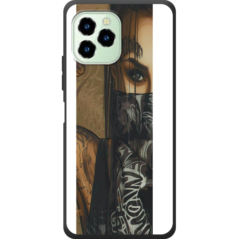 Чехол со стразами Oukitel C21 Pro 