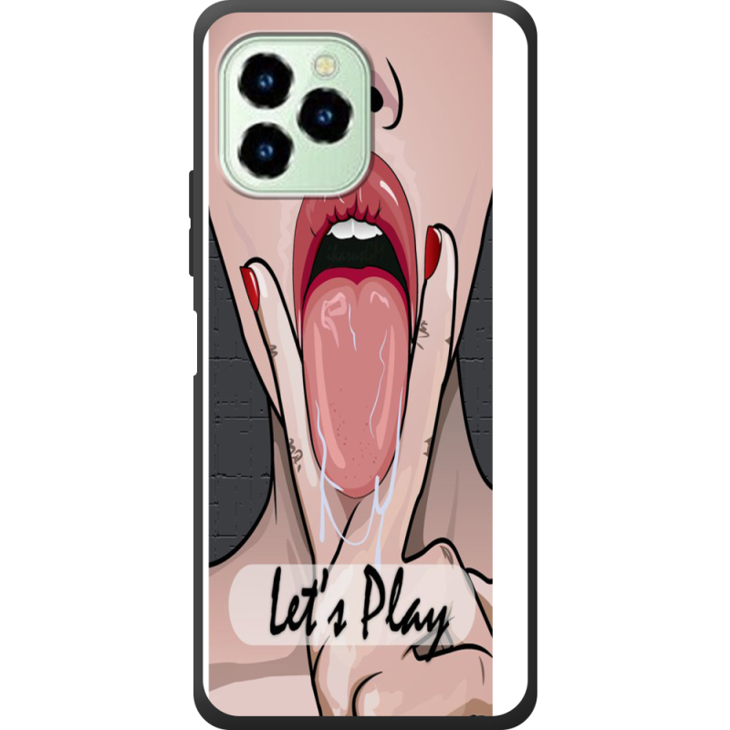 Чехол со стразами Oukitel C21 Pro 