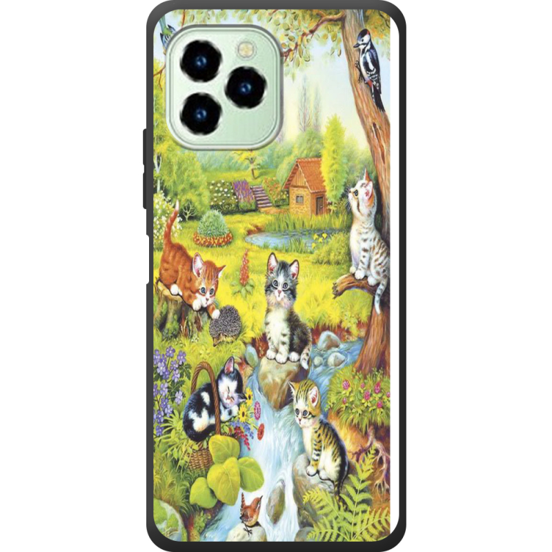 Чехол со стразами Oukitel C21 Pro 