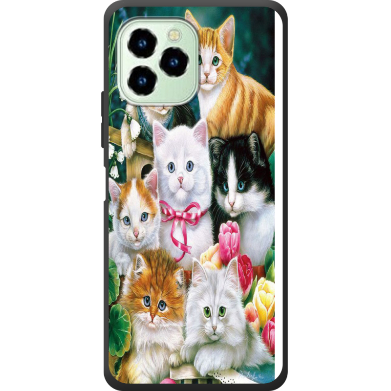 Чехол со стразами Oukitel C21 Pro 