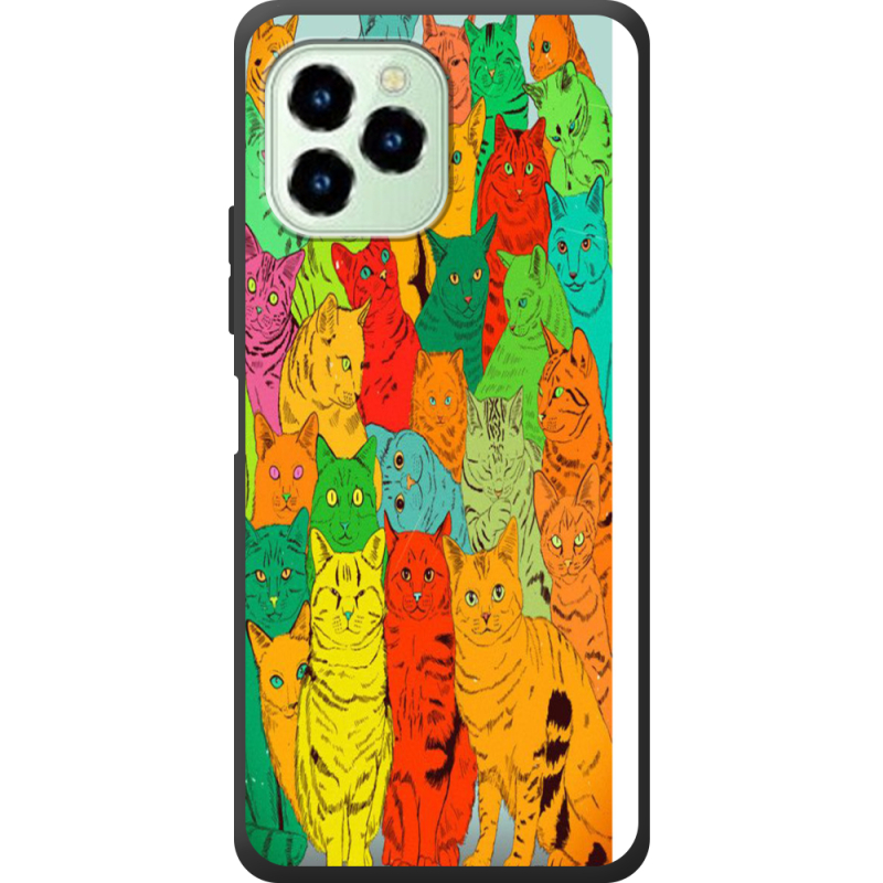 Чехол со стразами Oukitel C21 Pro 