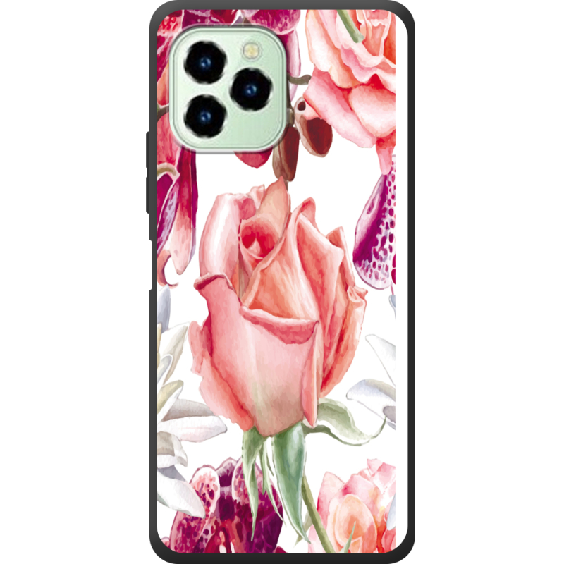 Чехол со стразами Oukitel C21 Pro 