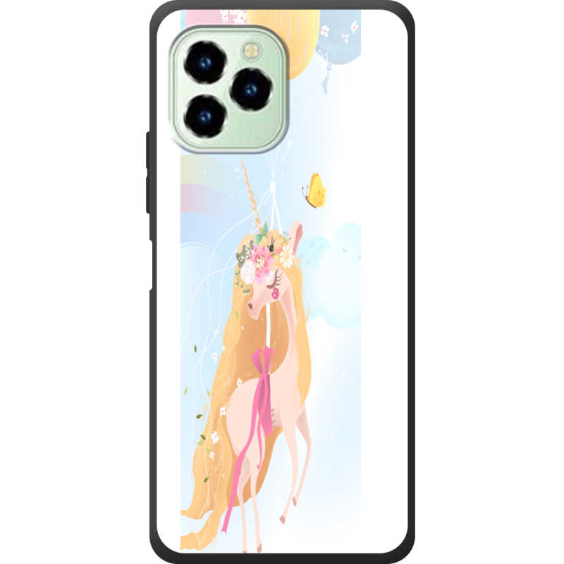 Чехол со стразами Oukitel C21 Pro 