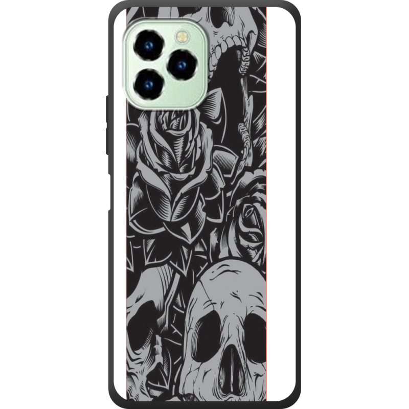 Чехол со стразами Oukitel C21 Pro 