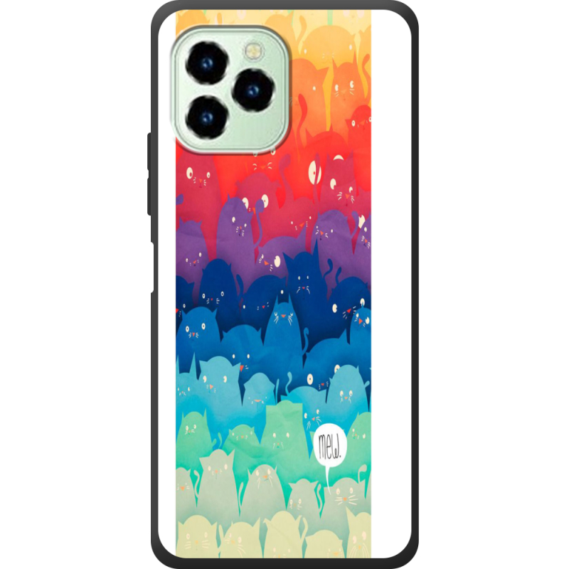 Чехол со стразами Oukitel C21 Pro 