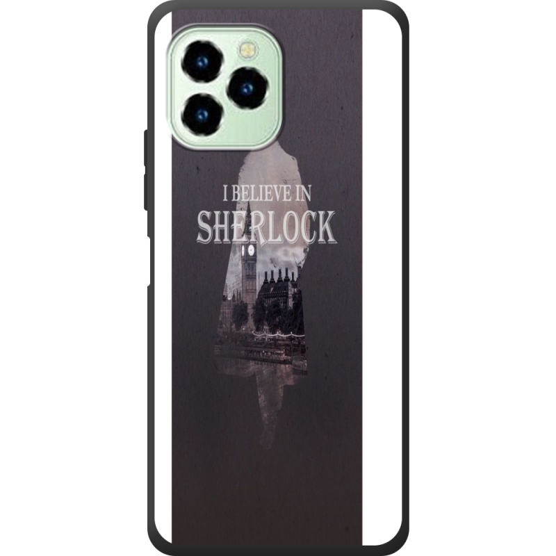 Чехол со стразами Oukitel C21 Pro Sherlock