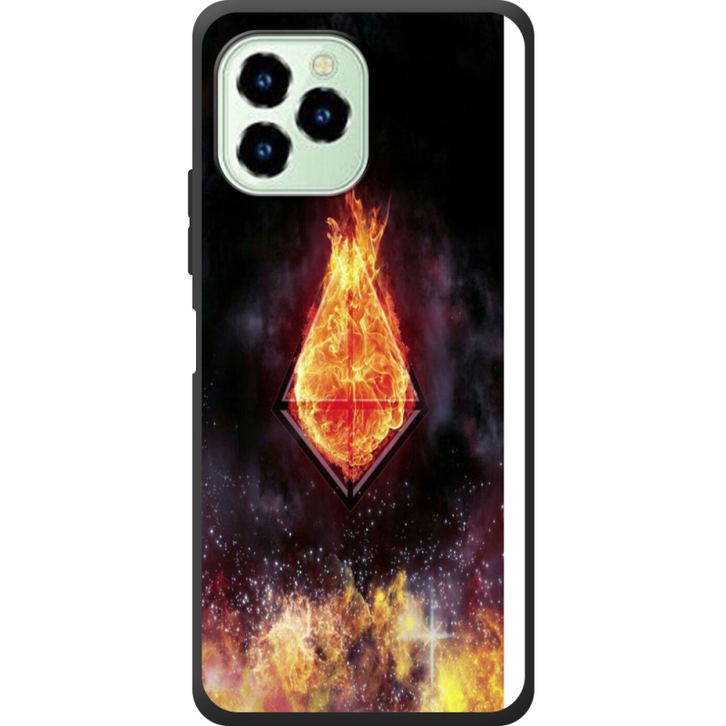 Чехол со стразами Oukitel C21 Pro 