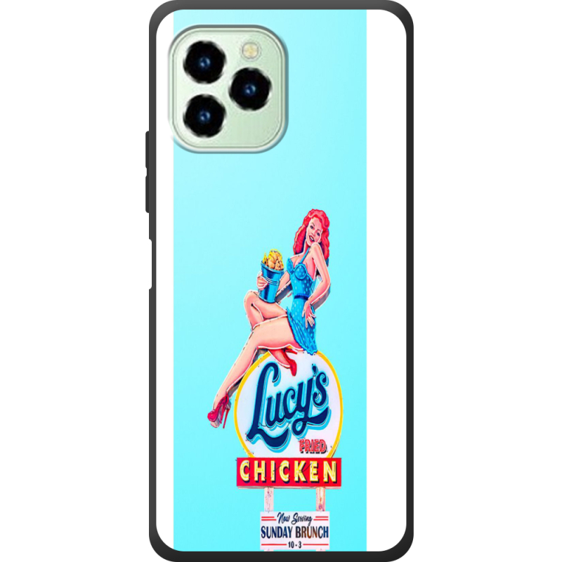 Чехол со стразами Oukitel C21 Pro 