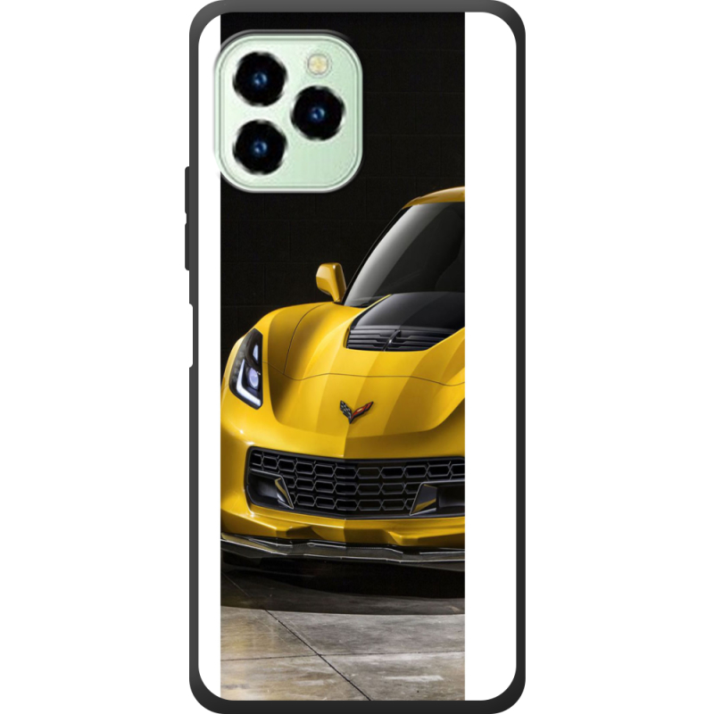 Чехол со стразами Oukitel C21 Pro Corvette Z06