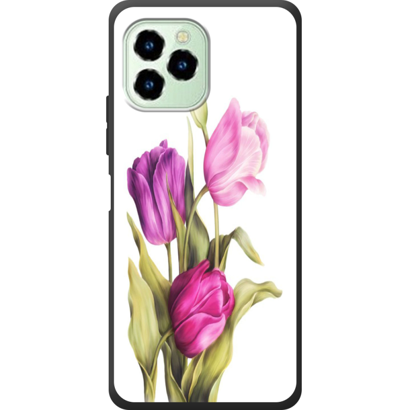 Чехол со стразами Oukitel C21 Pro 