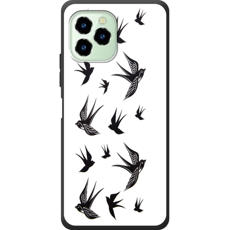 Чехол со стразами Oukitel C21 Pro 