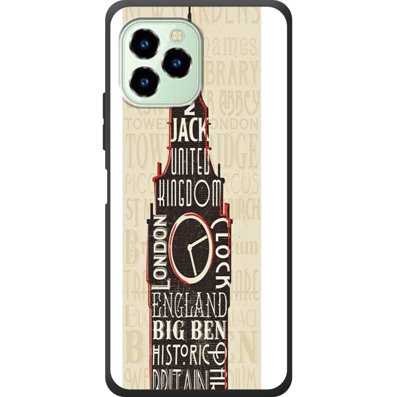 Чехол со стразами Oukitel C21 Pro 