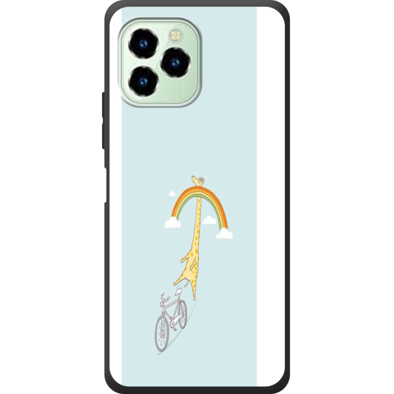 Чехол со стразами Oukitel C21 Pro 