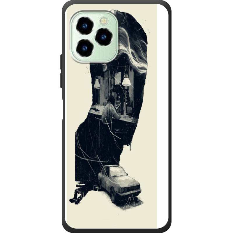 Чехол со стразами Oukitel C21 Pro 