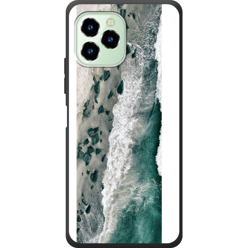 Чехол со стразами Oukitel C21 Pro 