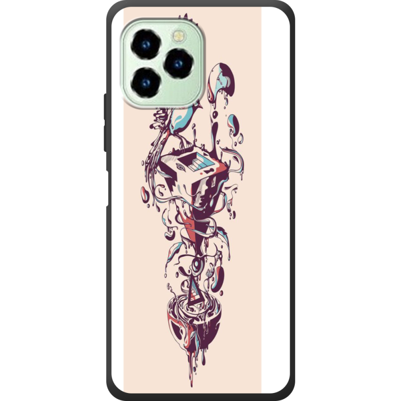 Чехол со стразами Oukitel C21 Pro 